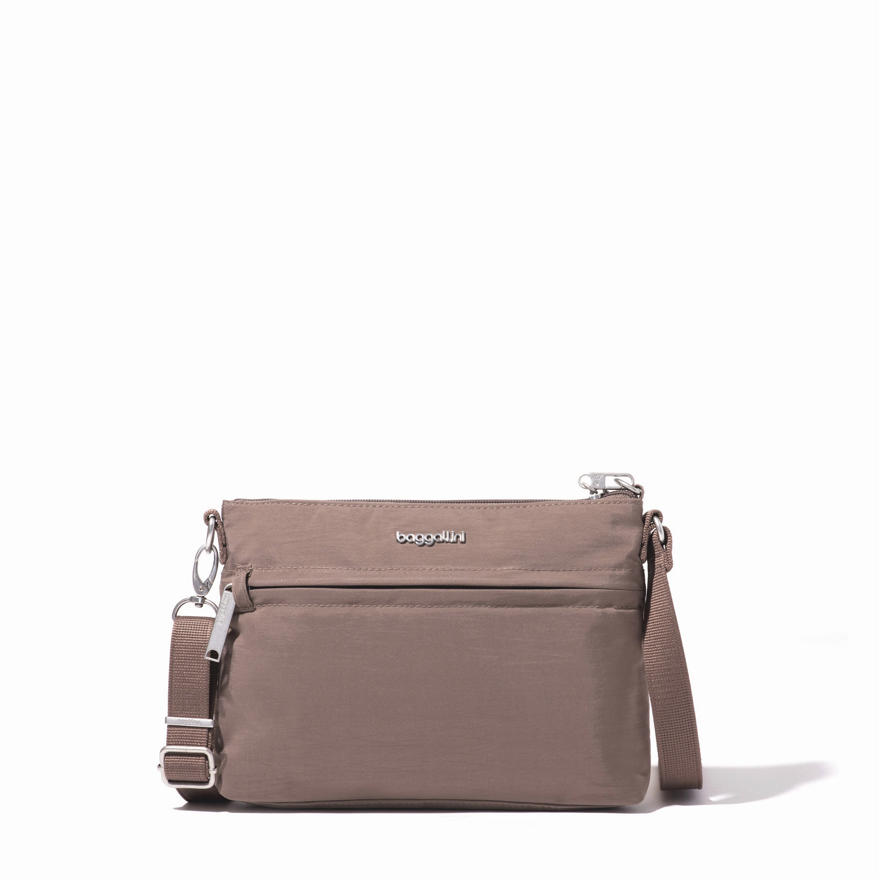 baggallini Women's Securtex Anti-Theft Memento Crossbody Bag