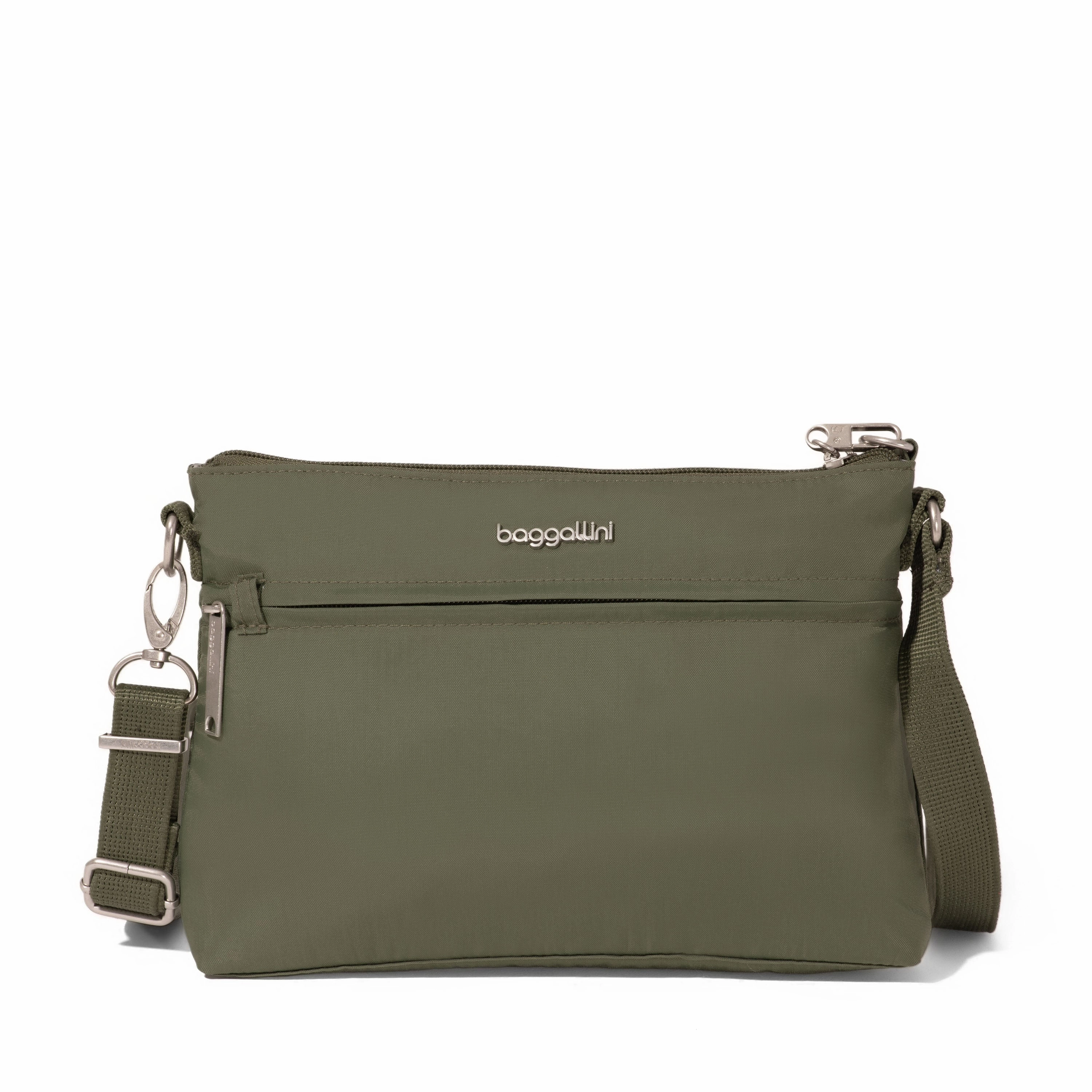 baggallini Women's Securtex Anti-Theft Memento Crossbody Bag