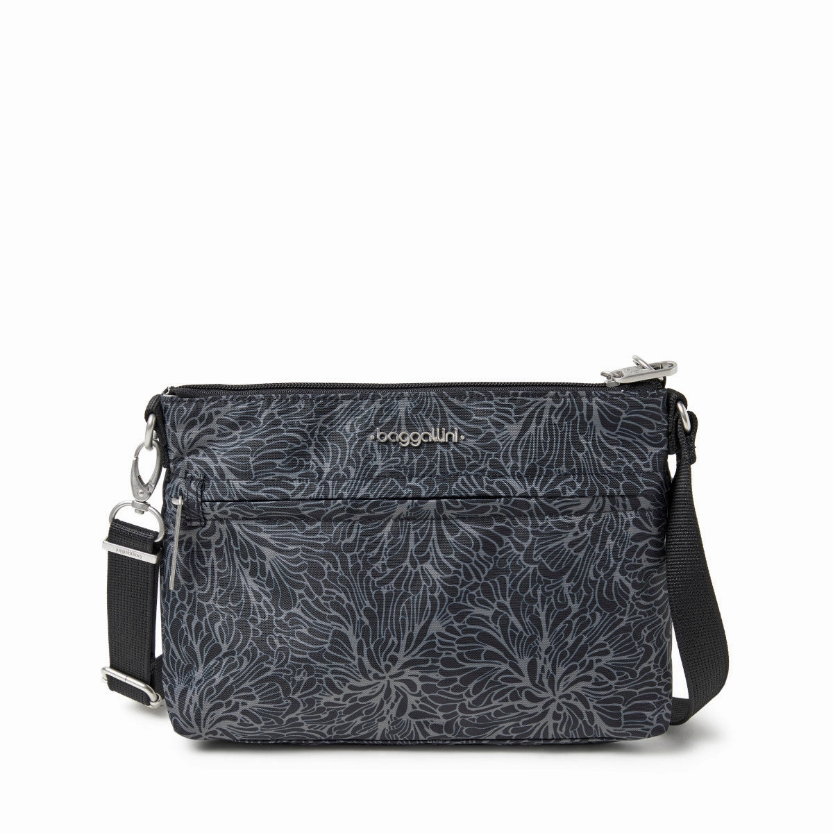 baggallini Women's Securtex Anti-Theft Memento Crossbody Bag