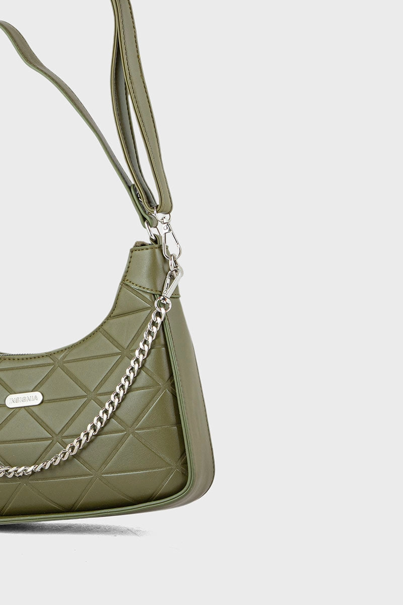 Bagutte Shoulder Bags BS2038-Olive