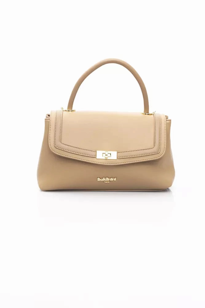 Baldinini Trend Beige Polyethylene Women Handbag