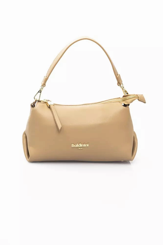 Baldinini Trend Beige Polyethylene Women Handbag
