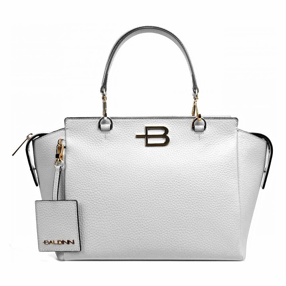 Baldinini Trend Elegant Textured Calfskin Women's Handbag