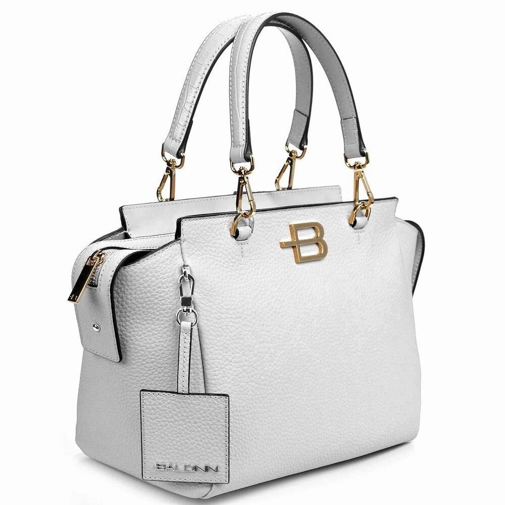Baldinini Trend Elegant Textured Calfskin Women's Handbag