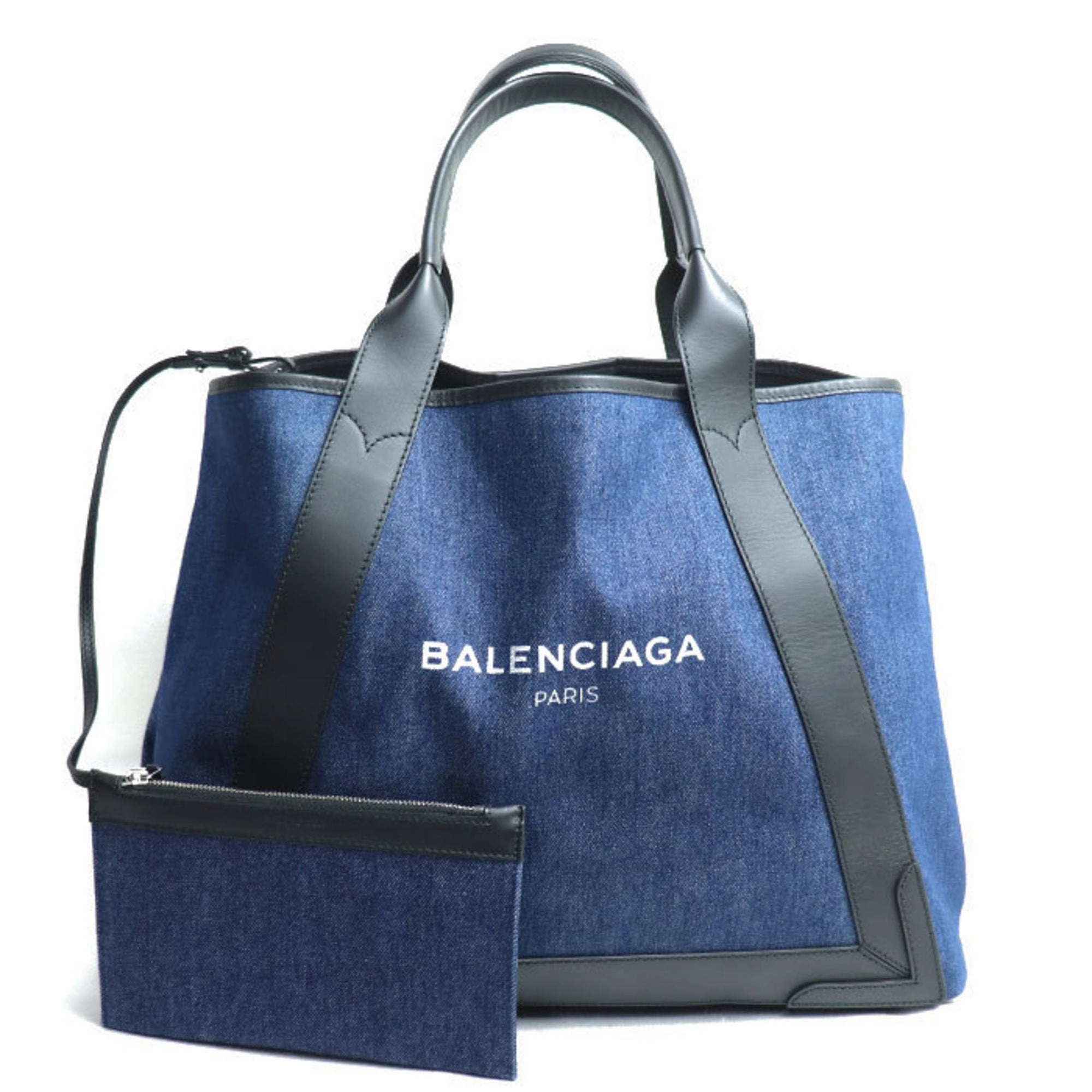 Balenciaga Cabas  - Jeans Tote Bag (Pre-Owned)