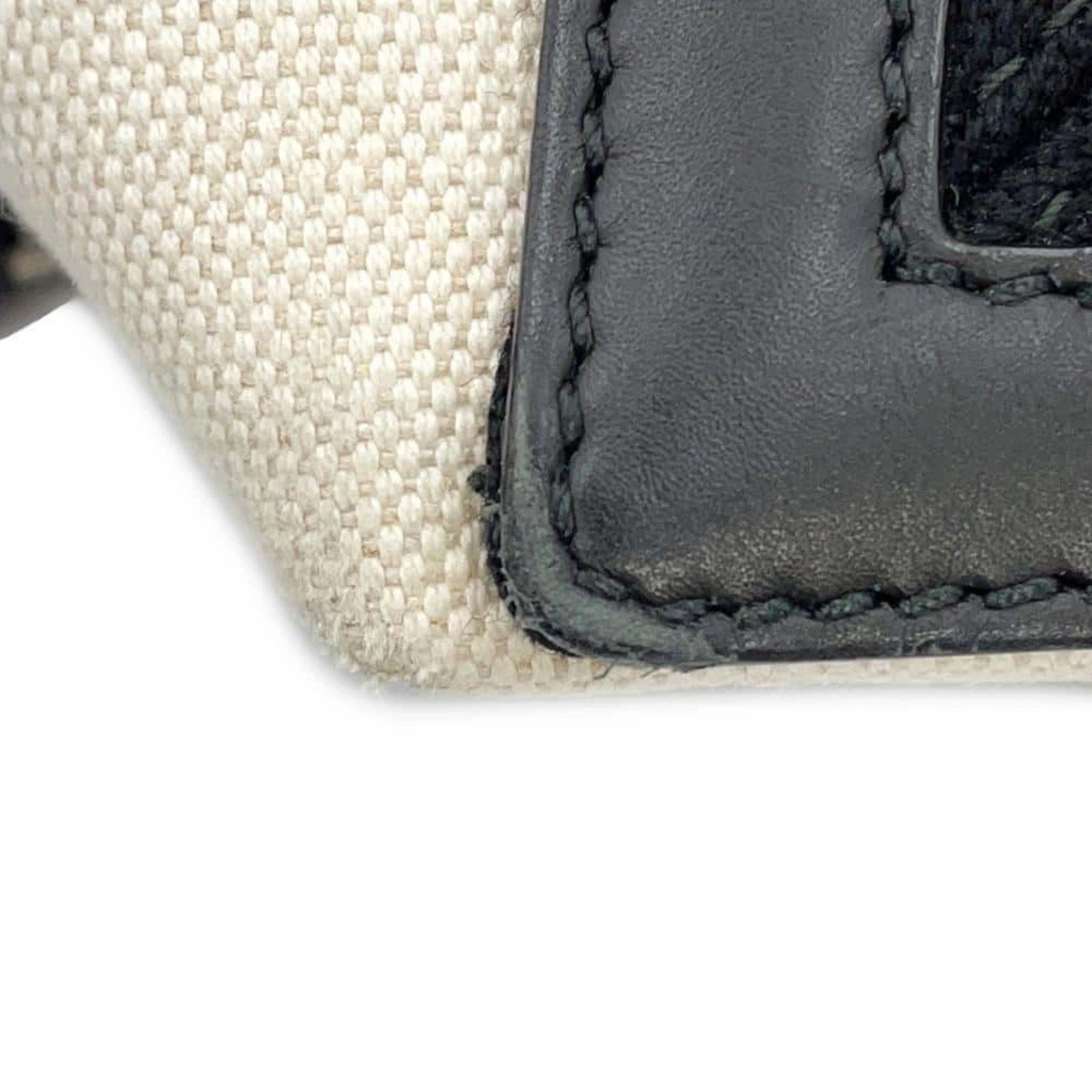 Balenciaga Canvas Leather Tote Bag (Pre-Owned)