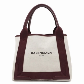 Balenciaga Canvas Leather Tote Bag (Pre-Owned)