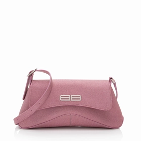Balenciaga Glitter Fabric XX Flap Shoulder Bag