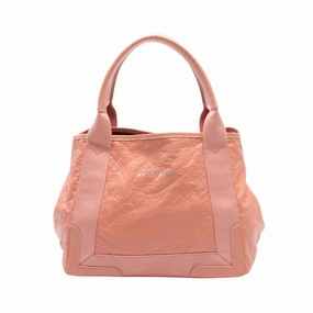 Balenciaga Navy Cabas Leather Tote Bag (Pre-Owned)
