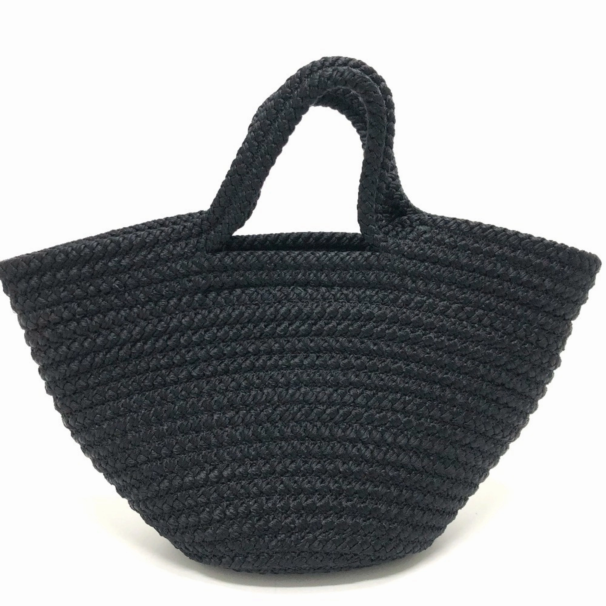 Balenciaga Nylon Leather Handbag Tote Bag (Pre-Owned)