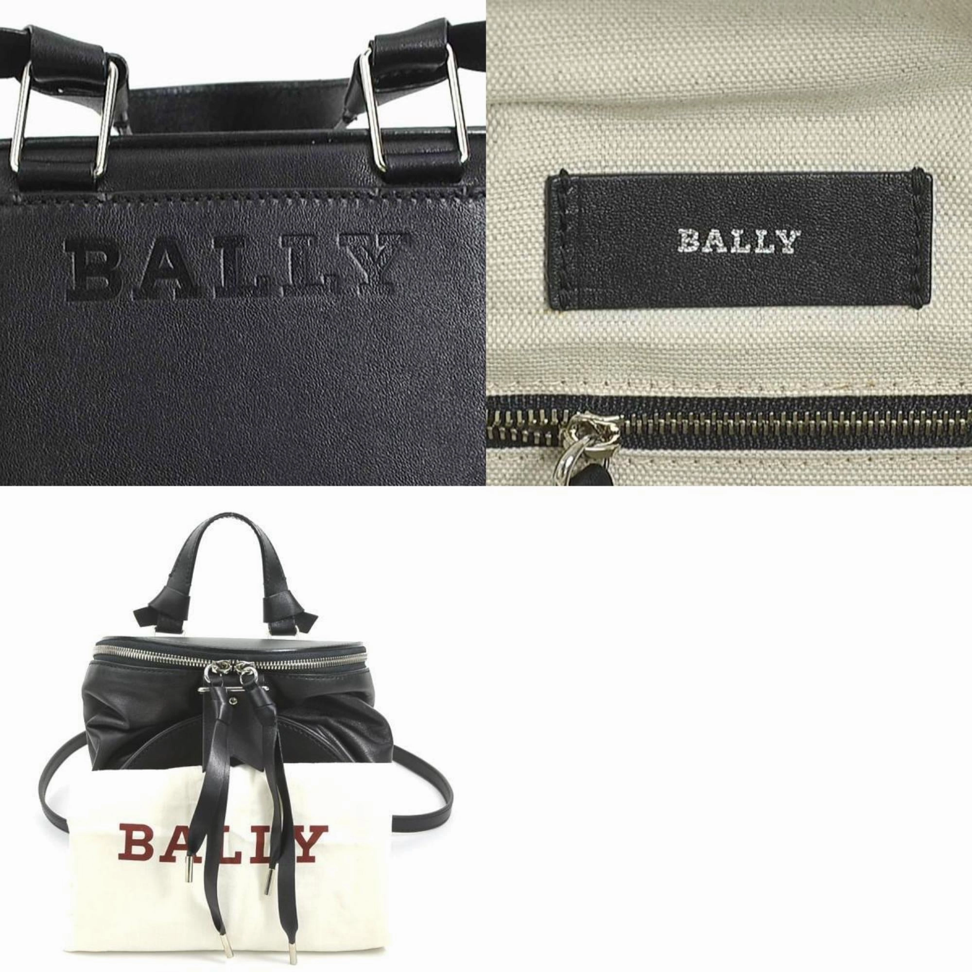 Bally  Leather Backpack (Pre-Owned)