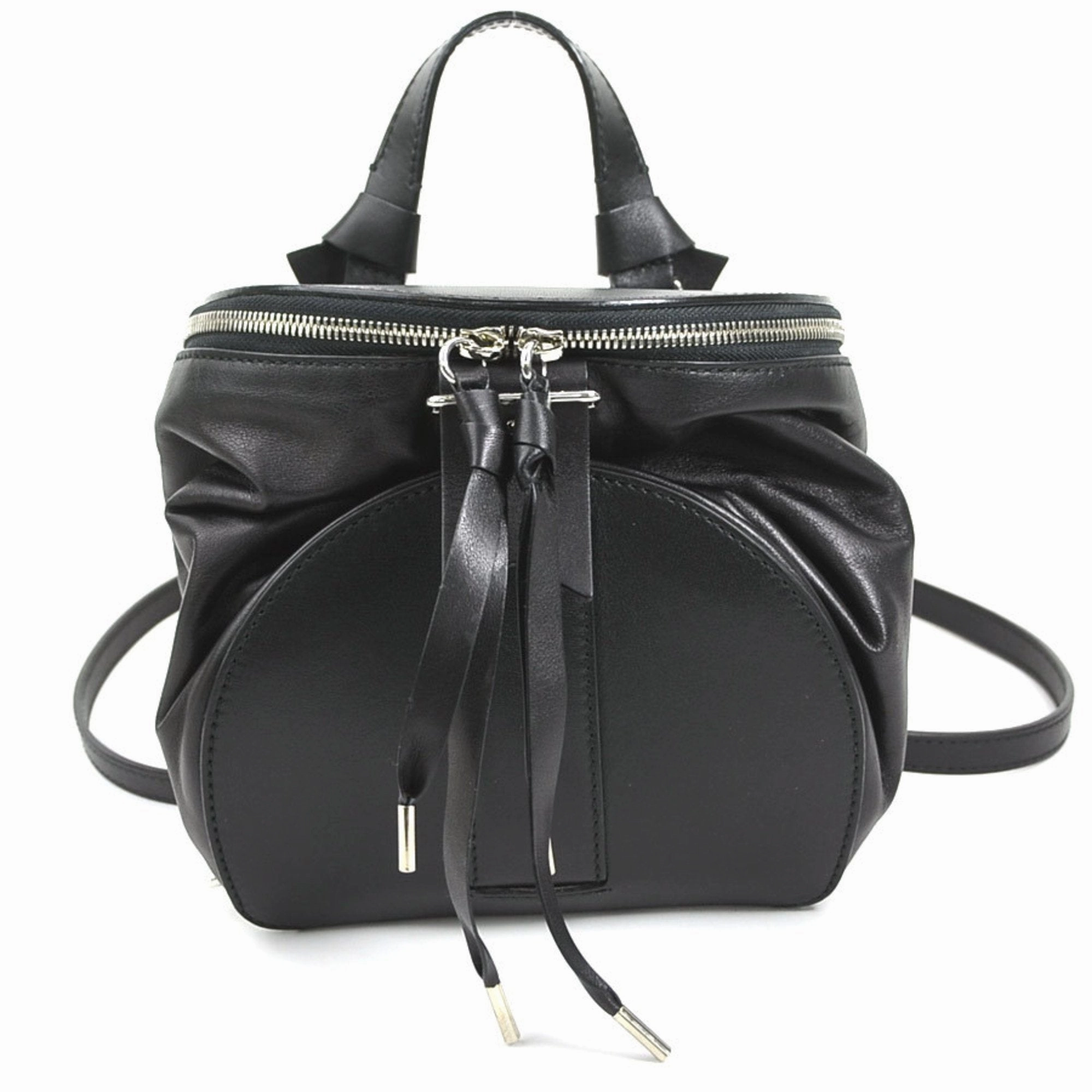 Bally  Leather Backpack (Pre-Owned)