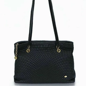 Bally  Leather Shoulder Bag Tote Bag (Pre-Owned)