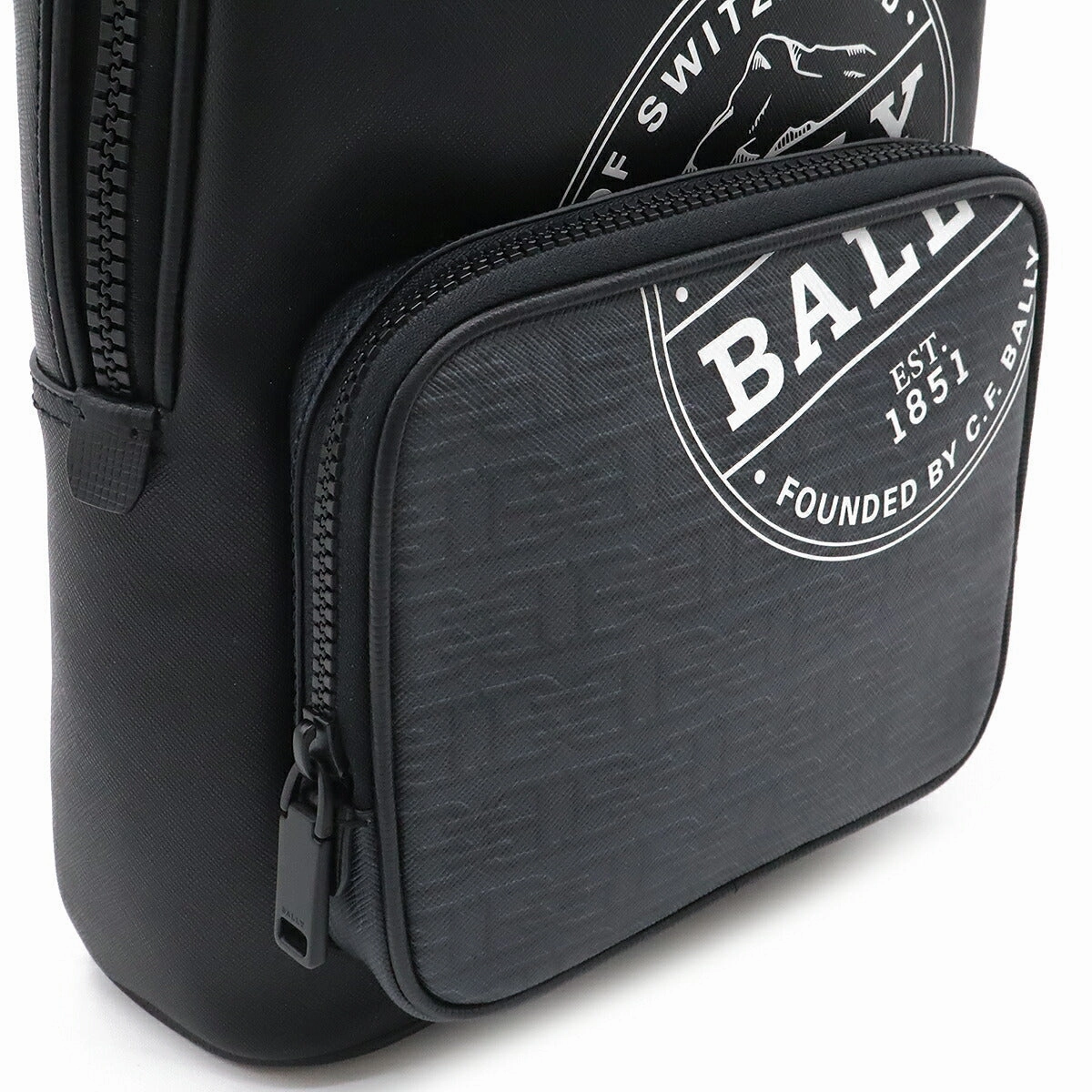 Bally SIHORN Coated Canvas Leather Sling Bag