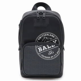Bally SIHORN Coated Canvas Leather Sling Bag