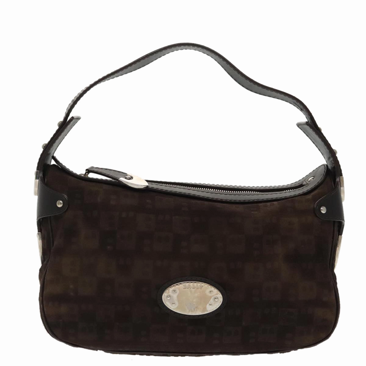 Bally  Suede Shoulder Bag (Pre-Owned)