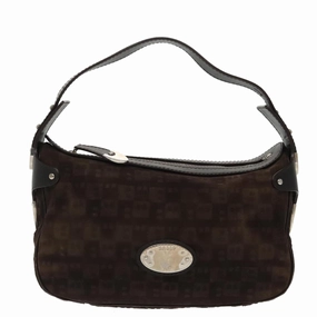 Bally  Suede Shoulder Bag (Pre-Owned)