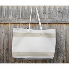 BAND TAN Weekender Tote Bag By Becky Bailey