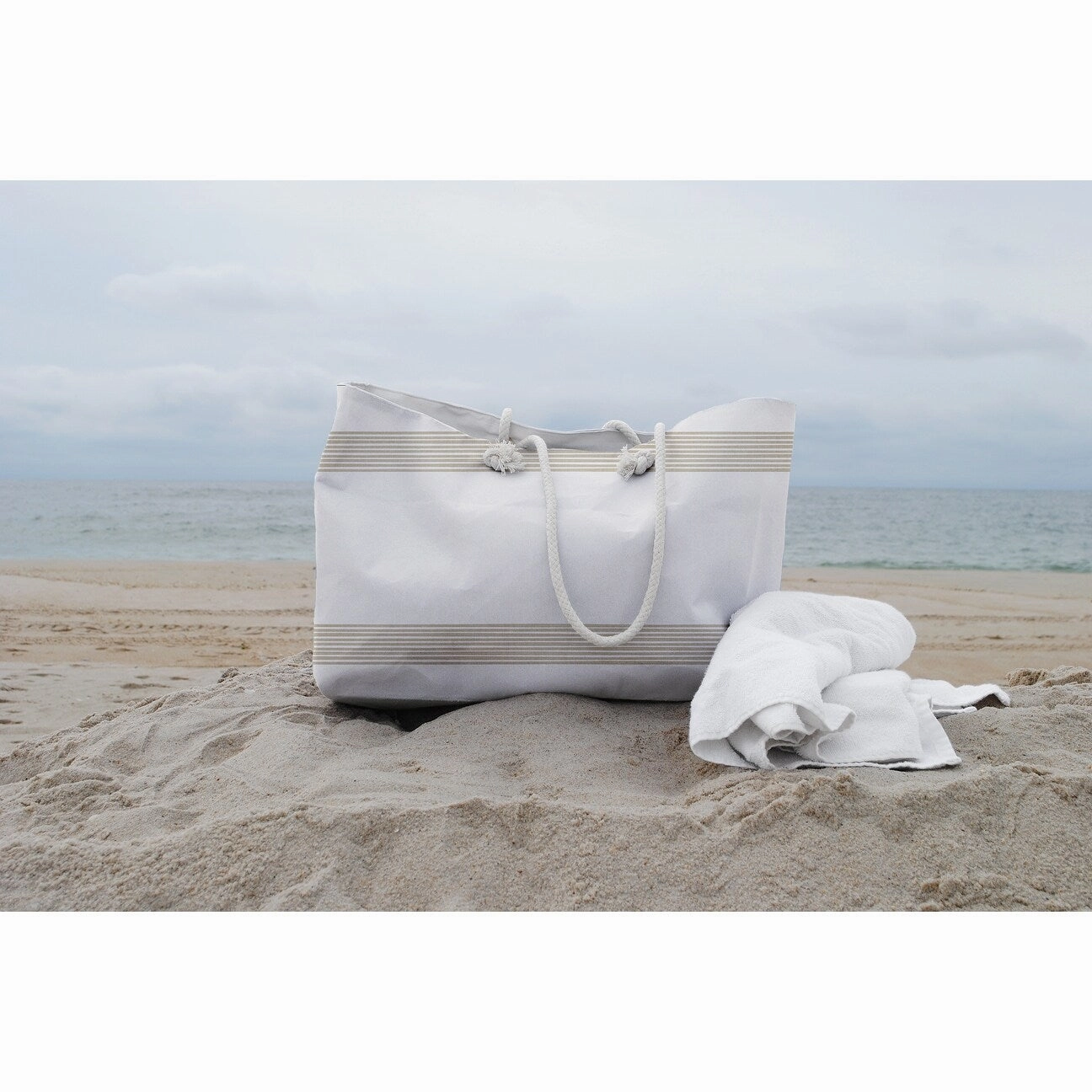 BAND TAN Weekender Tote Bag By Becky Bailey