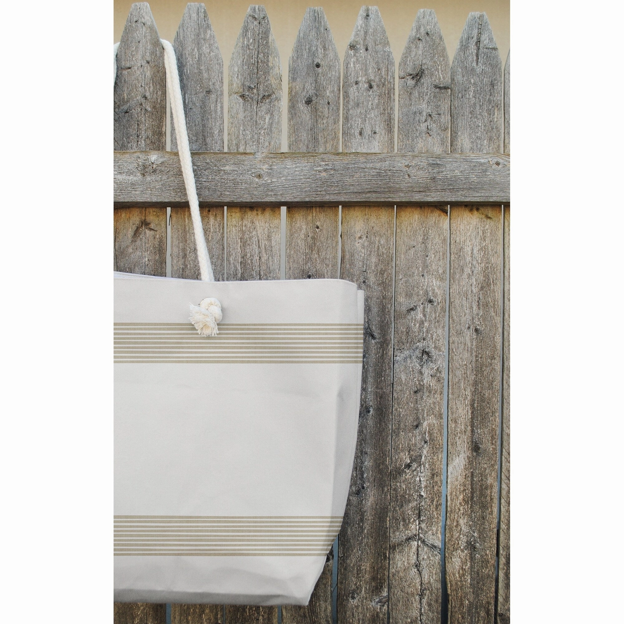 BAND TAN Weekender Tote Bag By Becky Bailey