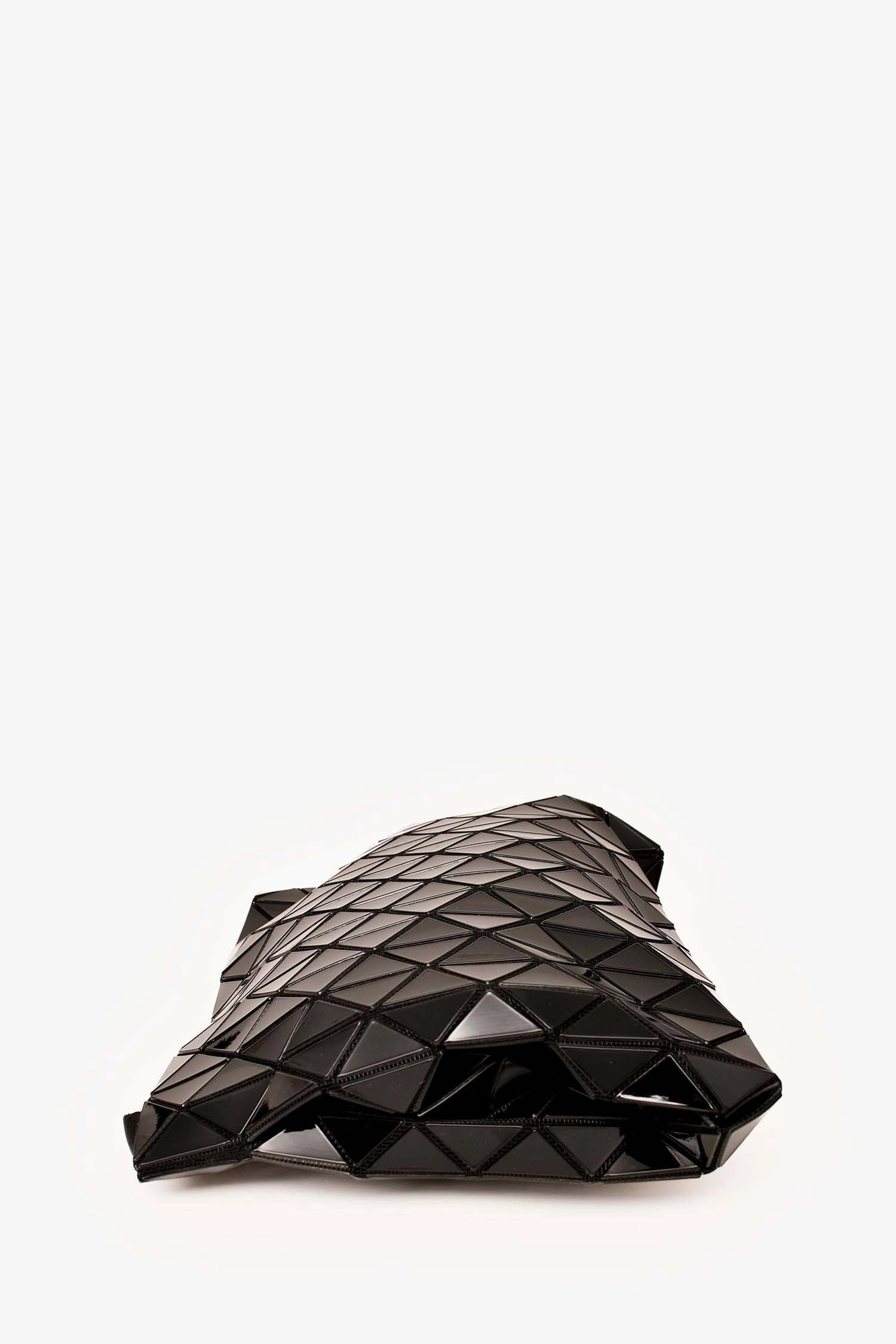 Bao Bao Issey Miyake Black Geometric Crossbody Bag