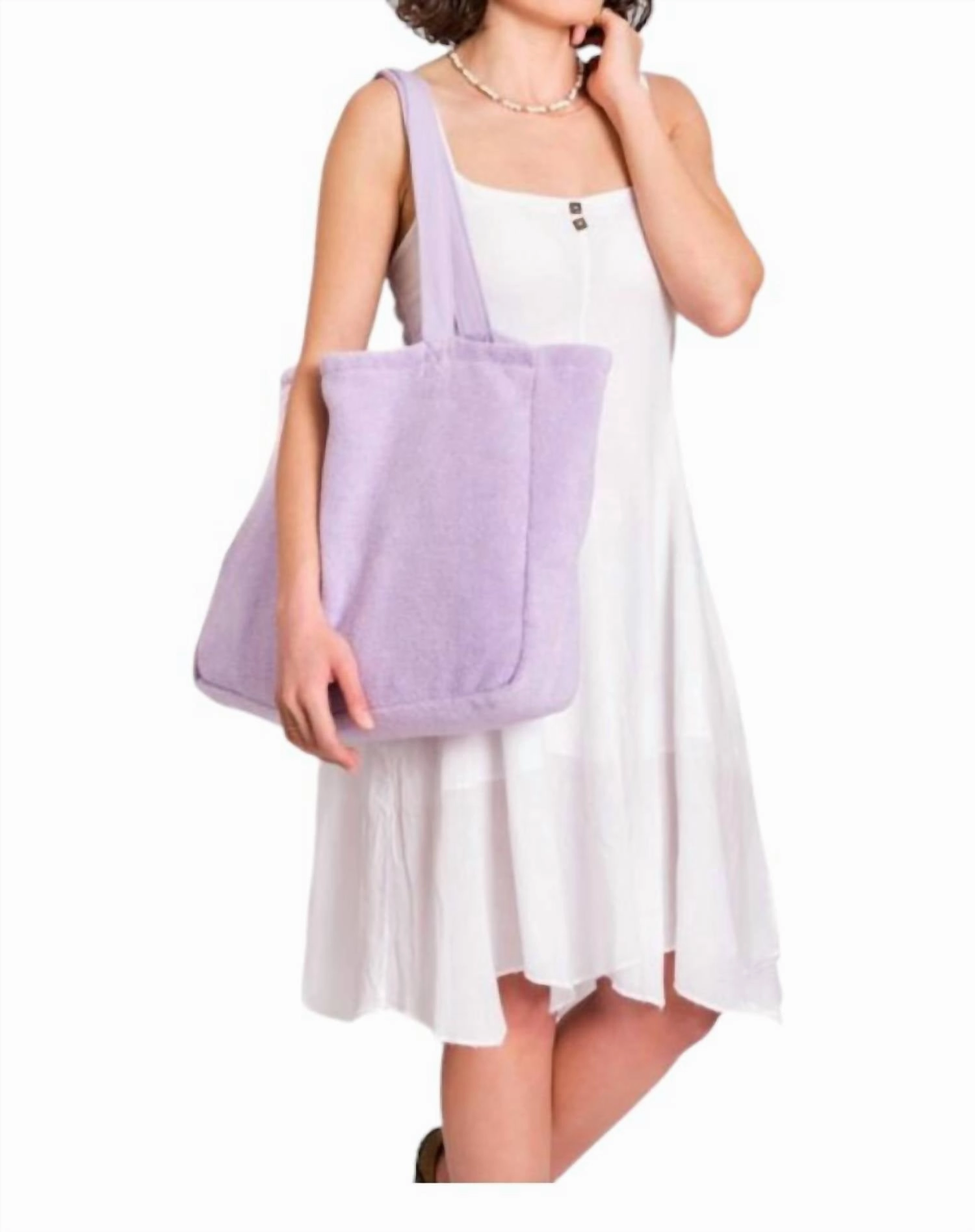 Beach And Pool Tote Bag In Lilac
