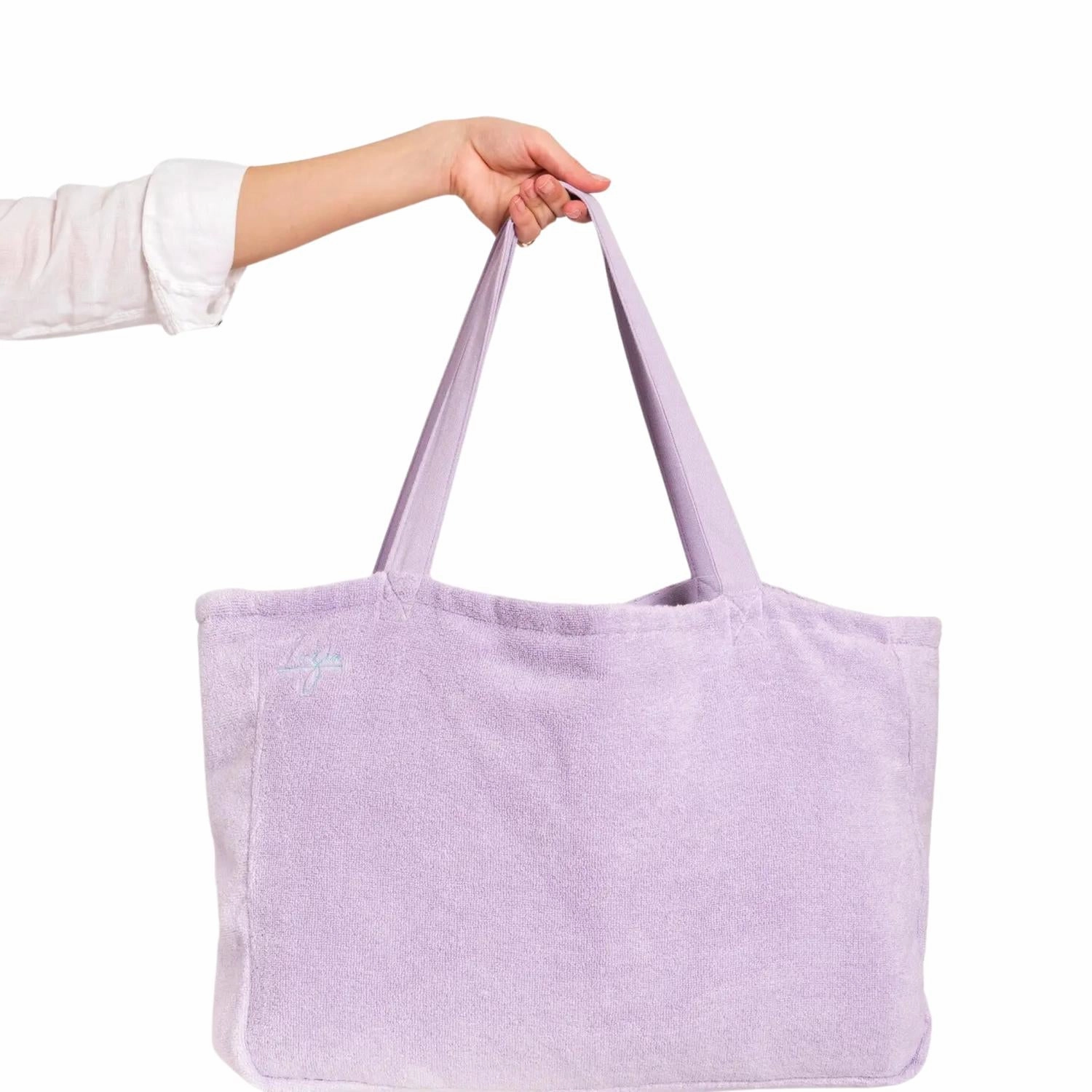 Beach And Pool Tote Bag In Lilac