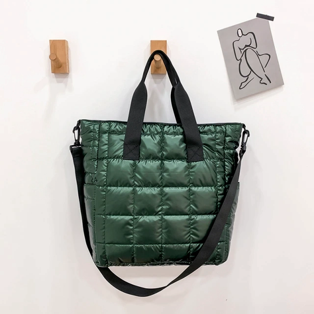Bellini Women's Quilted Handbag With Short Handle