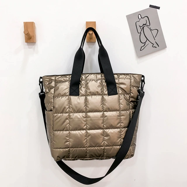 Bellini Women's Quilted Handbag With Short Handle