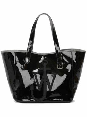 Belt Coated-Finish Denim Tote Bag
