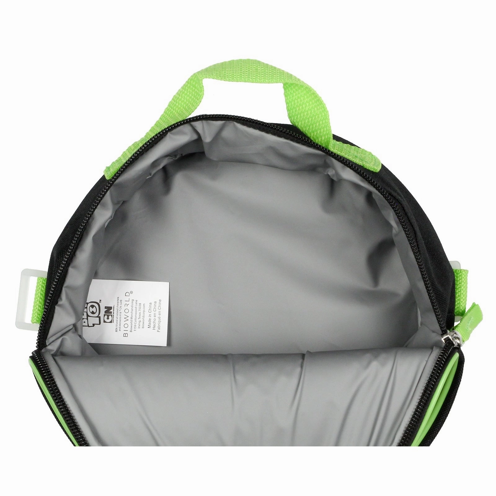 Ben 10 Omnitrix Aliens 5pc School Travel 16" Backpack Set Lunch Box Pencil Bag Keychain Carabiner - One Size