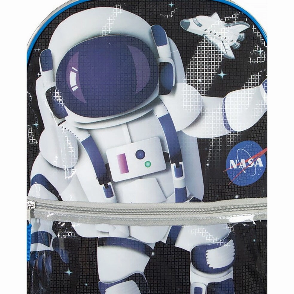 Bioworld Nasa Astronaut Accessories 3-Piece Mega Set 16" Kids Backpack One Size - One Size