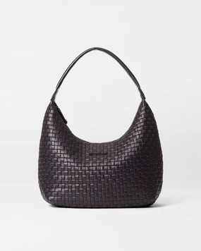 Black Medium Woven Shoulder