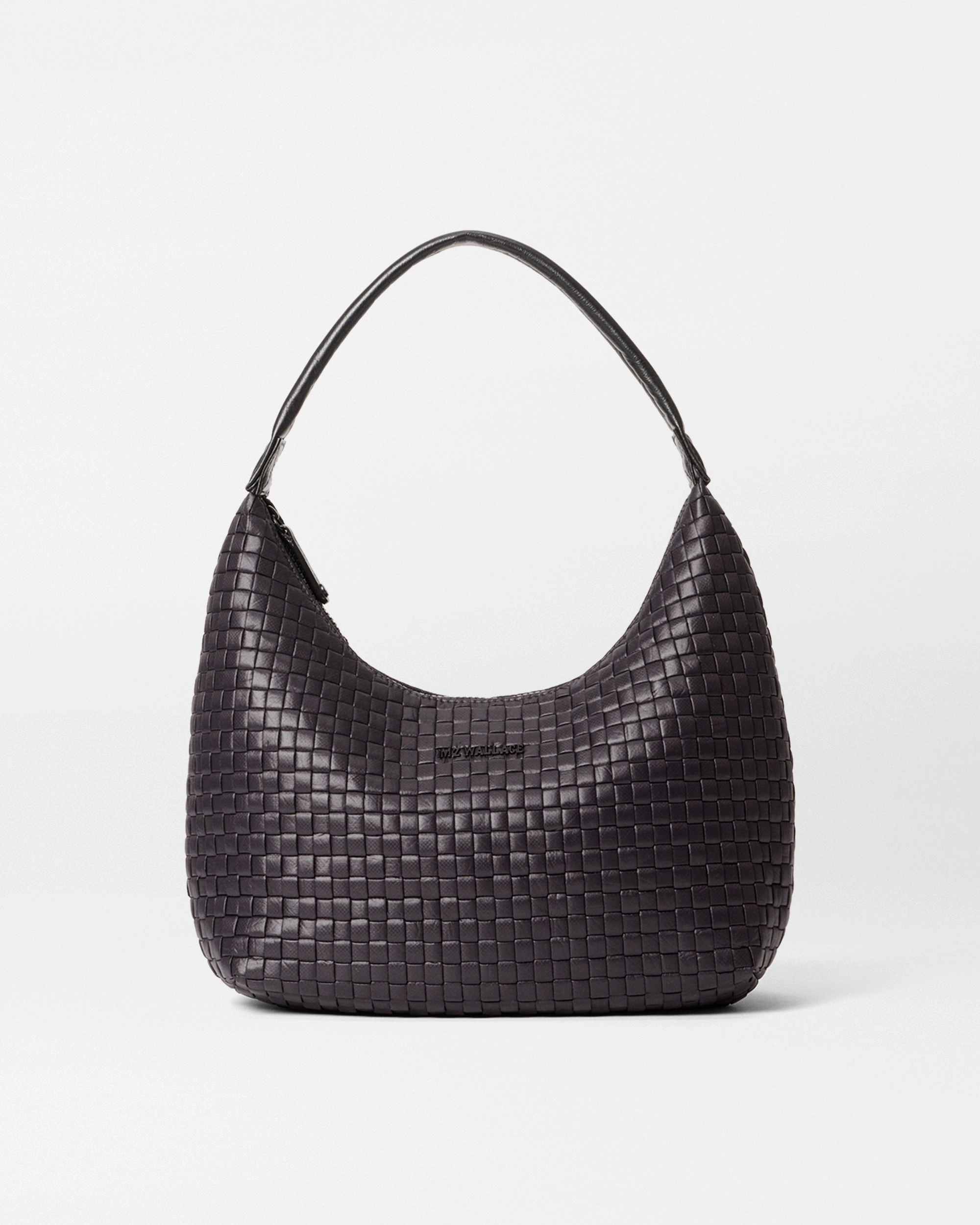 Black Medium Woven Shoulder