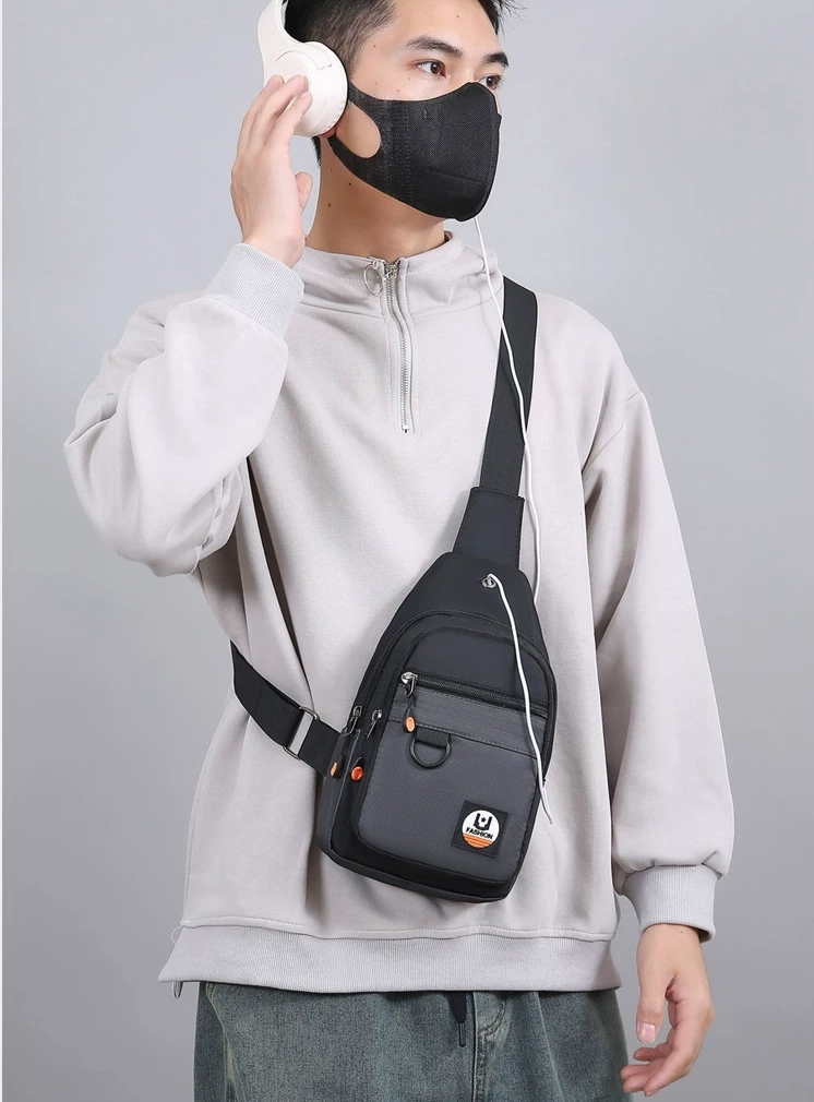 Black Messenger Bags Sports Bag Gym Bag 4184