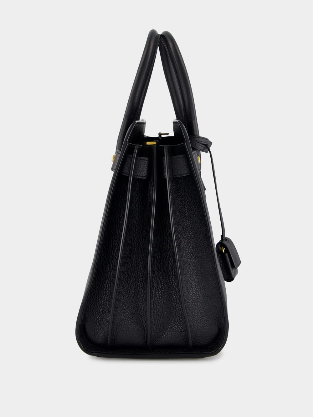 Black Small Sac de Jour in Supple Grained Leather