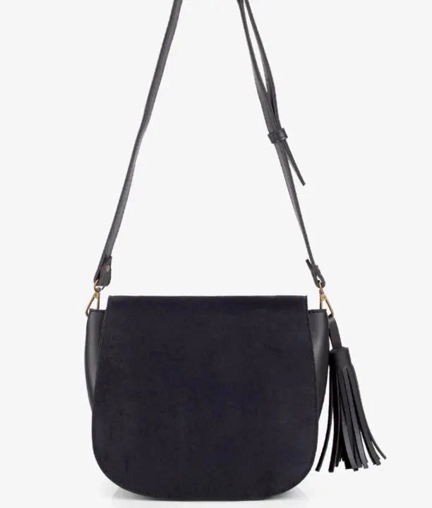 Black valvet  Handbag For Girls 607