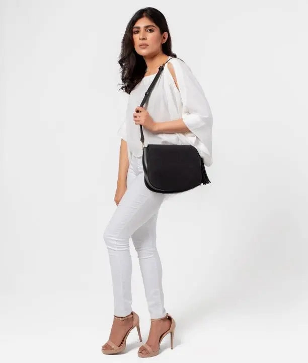 Black valvet  Handbag For Girls 607