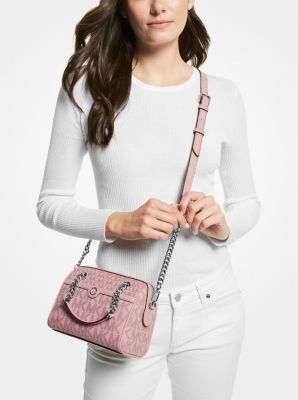 Blaire Extra-Small Logo Duffel Crossbody Bag