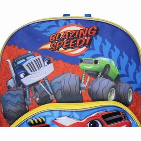 Blaze and the Monster Machines Backpack 3D Blazing Speed School Travel Backpack - One Size