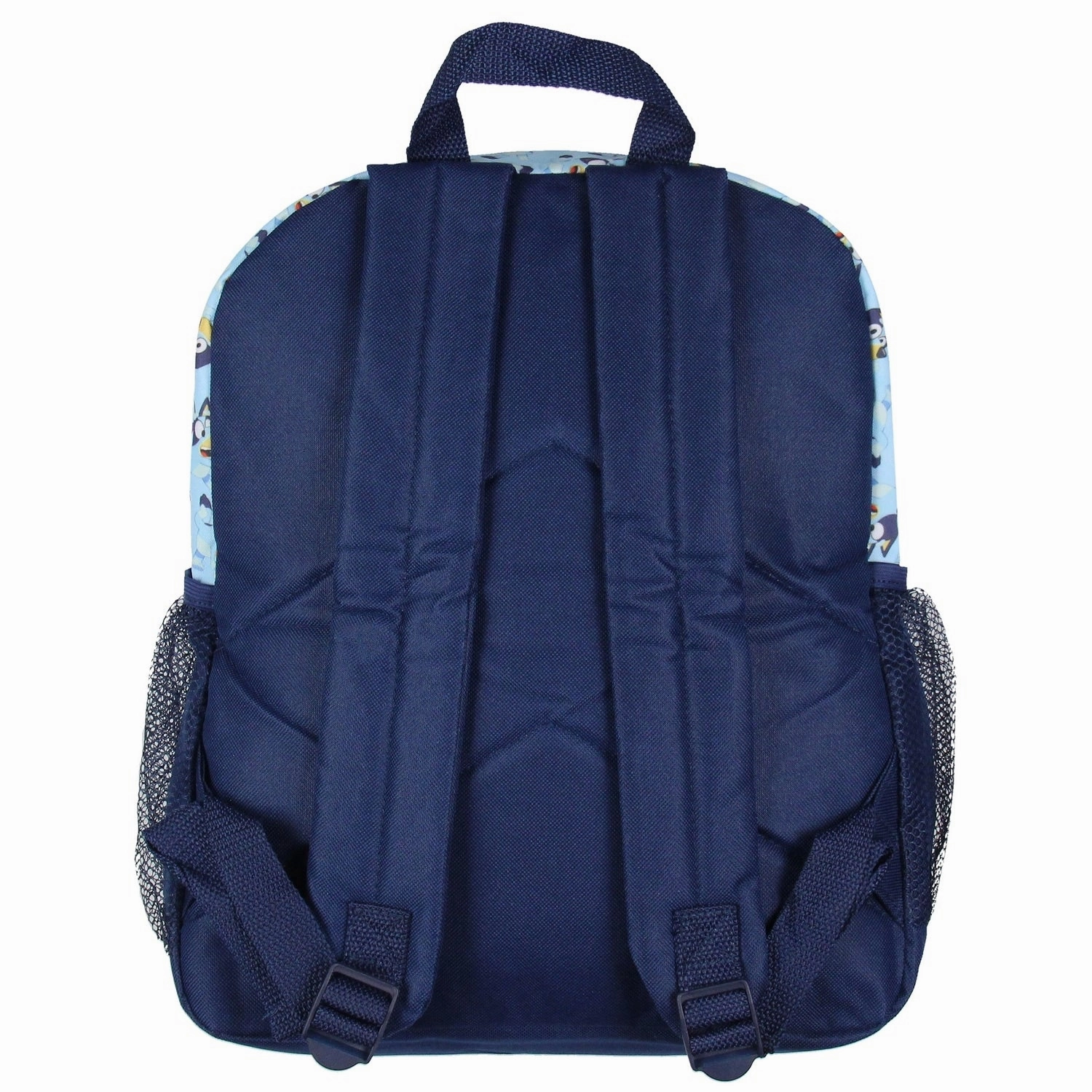 Bluey 14" Kids School Travel Backpack Bag For Toys w/ Raised Character Designs - One Size Fits Most