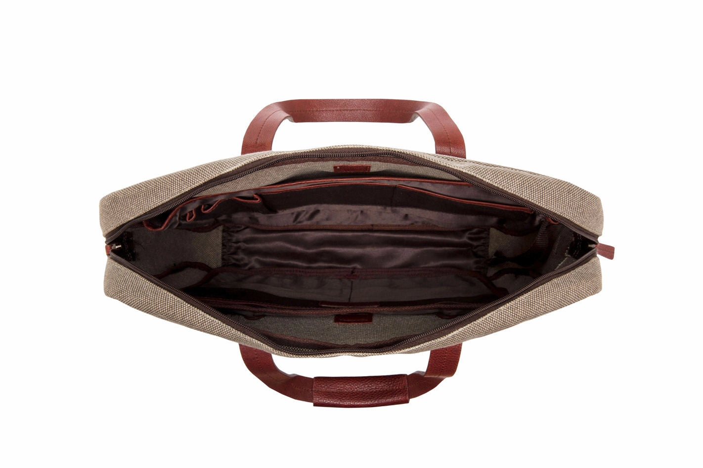 Bosca Canvas/Washed Bag Top Zip Laptop Bag