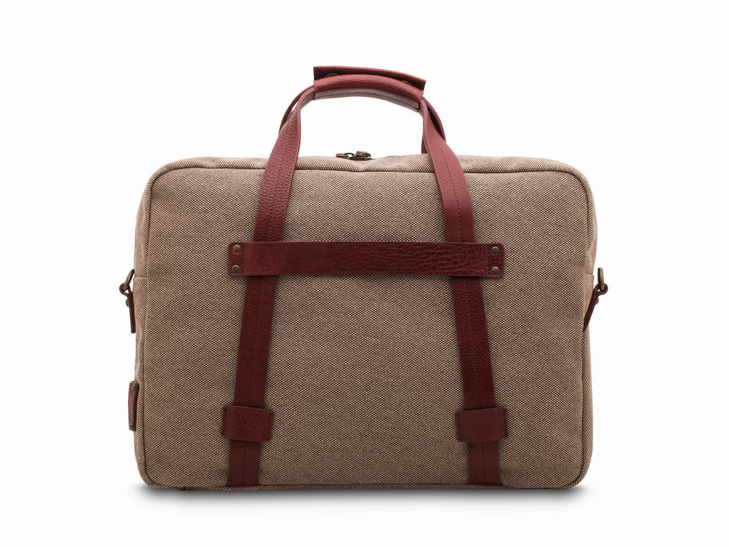 Bosca Canvas/Washed Bag Top Zip Laptop Bag