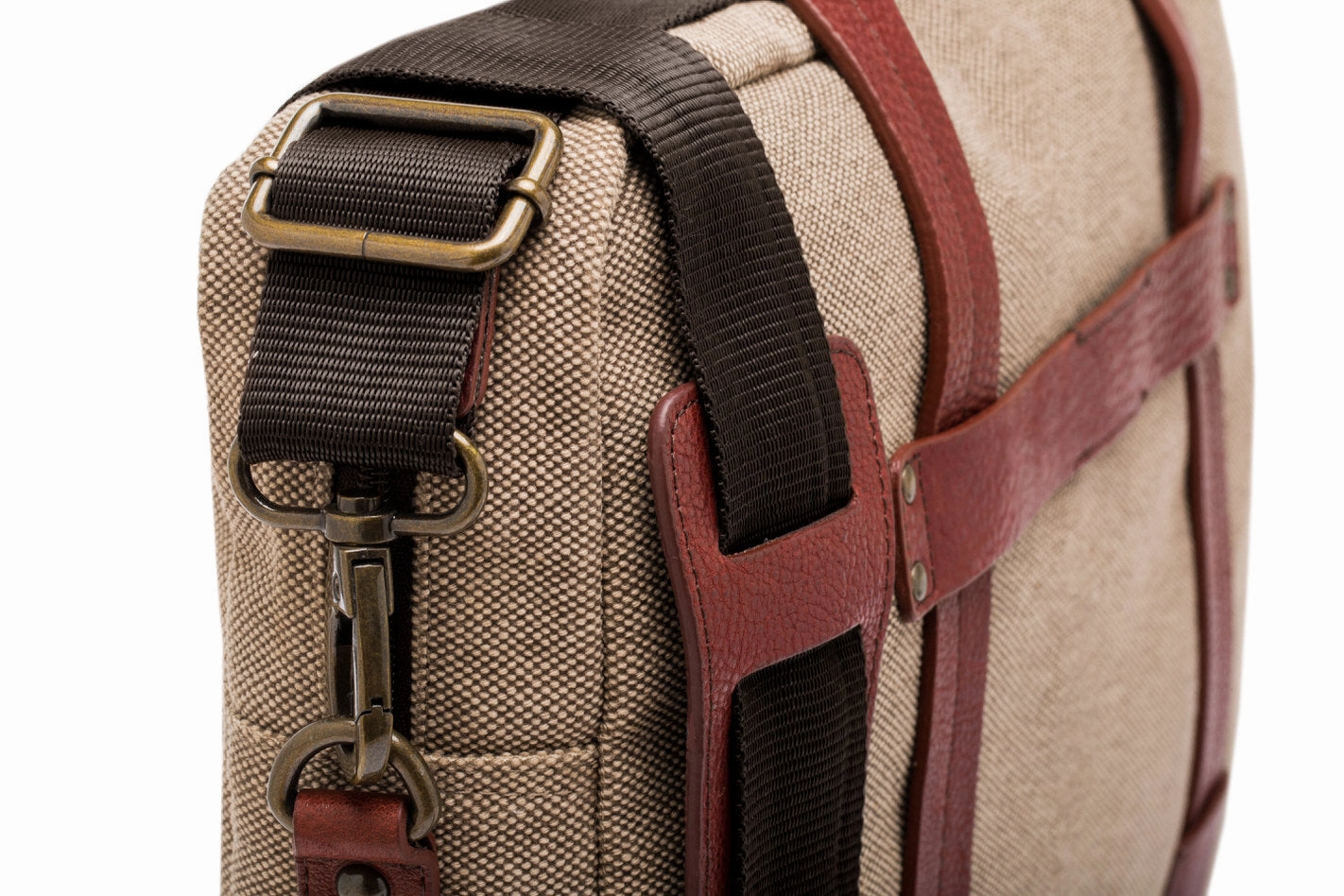Bosca Canvas/Washed Bag Top Zip Laptop Bag