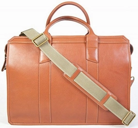 Bosca Men's Correspondent Slim Briefcase