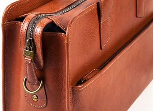 Bosca Men's Correspondent Work Briefcase