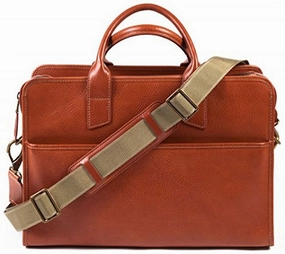 Bosca Men's Correspondent Work Briefcase
