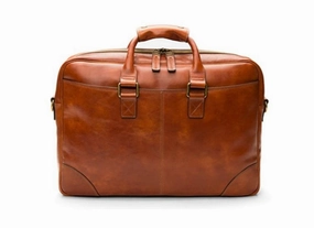 Bosca Men's Dolce Collection - Double Compartment Flapover Brief