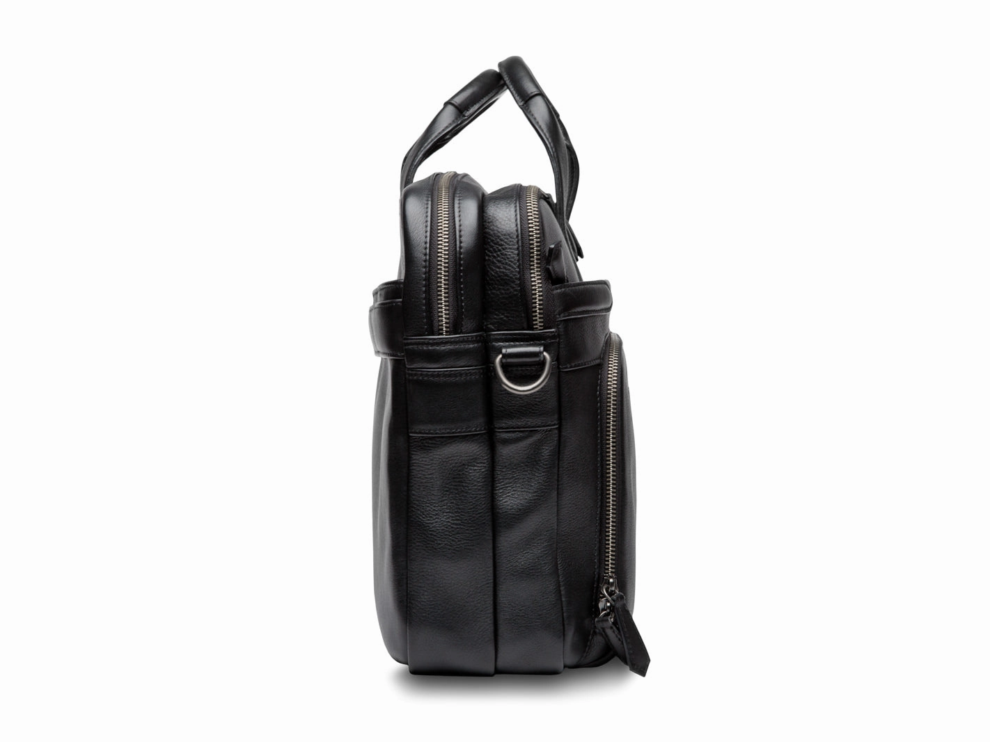 Bosca Nappa Bag Double Zip Laptop Brief