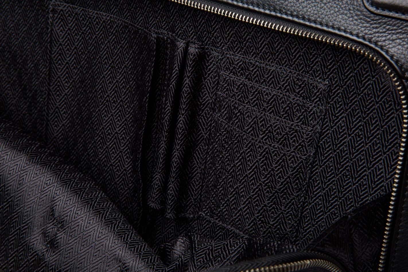 Bosca Nappa Bag Double Zip Laptop Brief